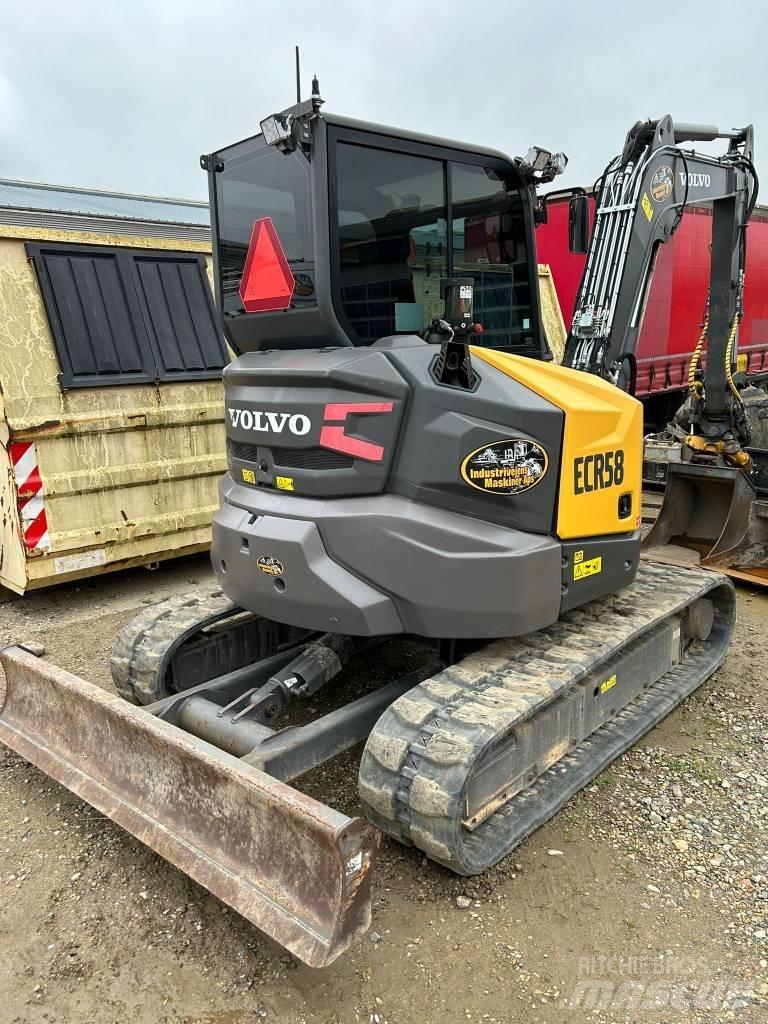 Volvo ECR58 F Minigrävare < 7t