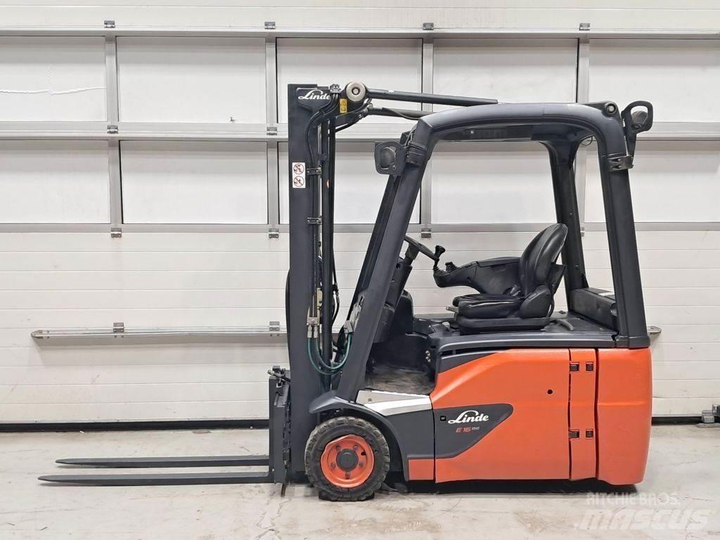 Linde E16-02 Elmotviktstruckar