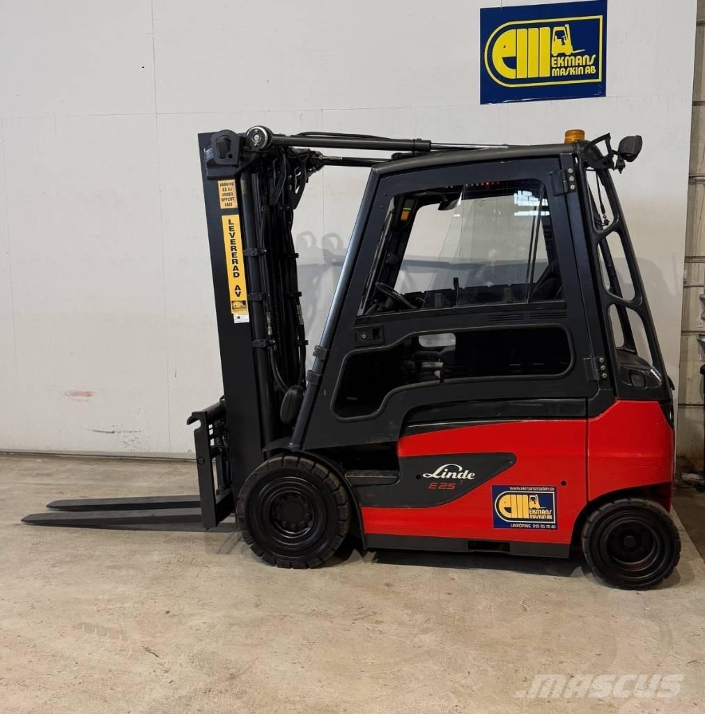 Linde truck E25 Elmotviktstruckar