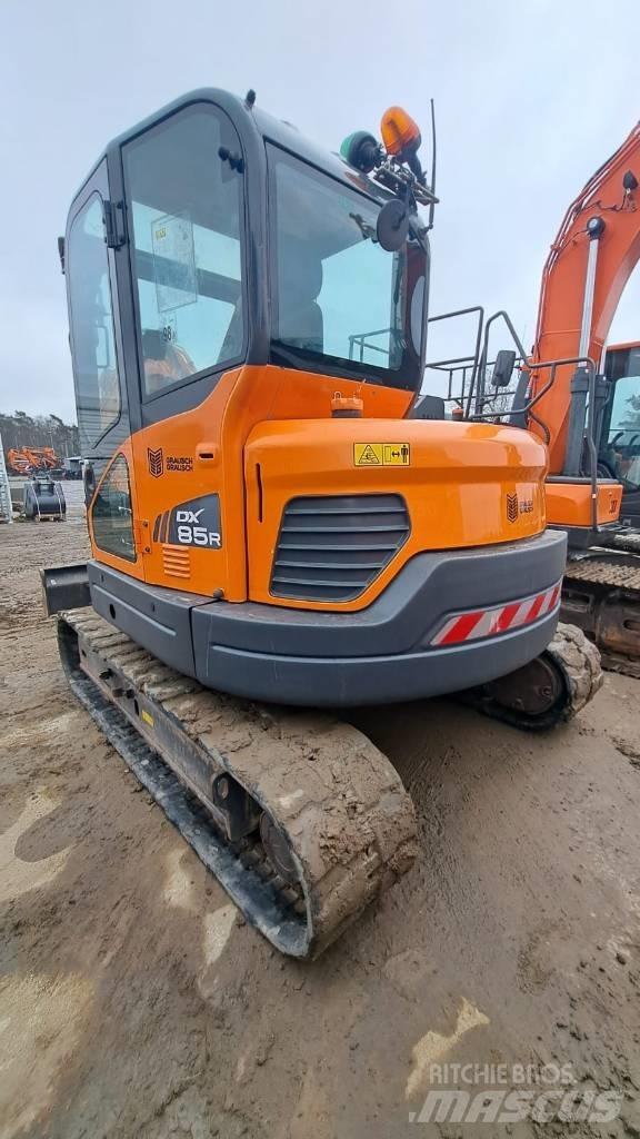 Doosan DX 85 R-3 Midigrävmaskiner 7t - 12t