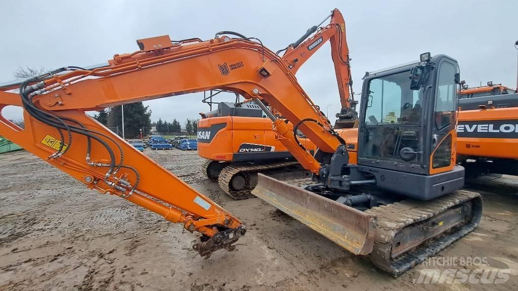 Doosan DX 85 R-3 Midigrävmaskiner 7t - 12t