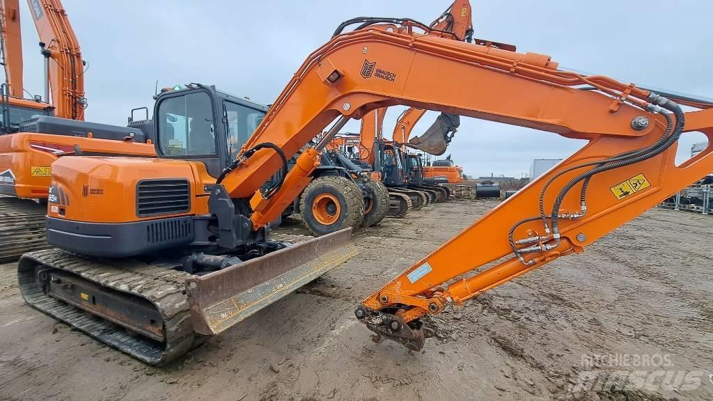 Doosan DX 85 R-3 Midigrävmaskiner 7t - 12t
