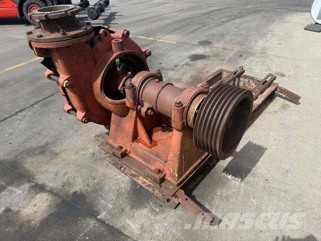 Warman dredge pump. Mudderverk