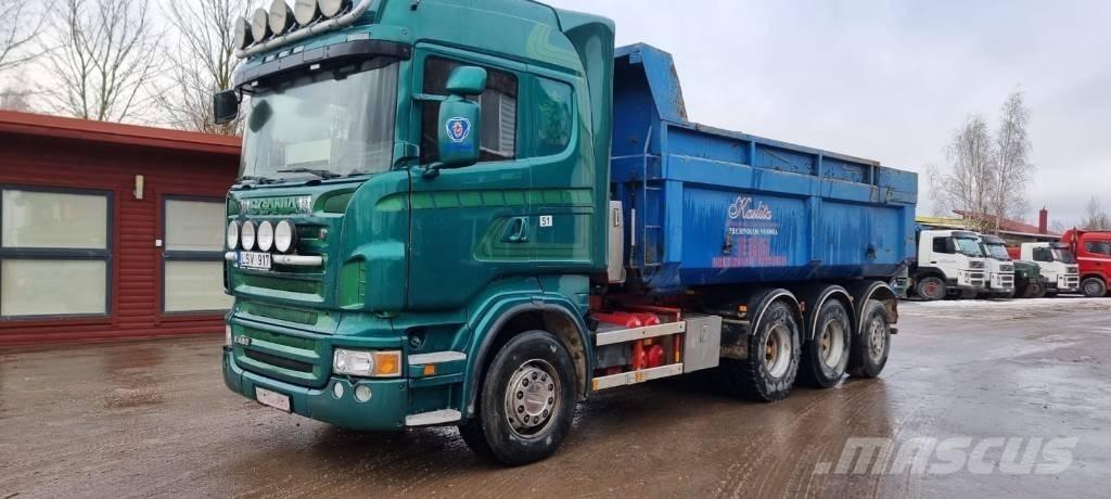 Scania R 480 Liftdumperbilar