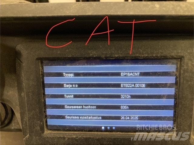 CAT EP 16 ACNT Elmotviktstruckar