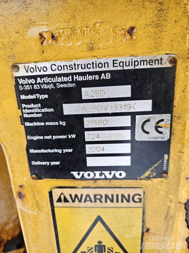 Volvo A25D / a30, a35 Midjestyrd dumper