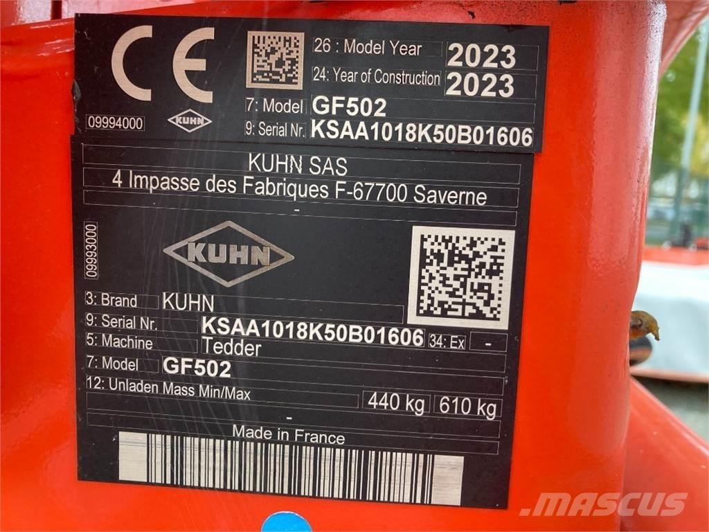 Kuhn GF 502 Vändare och luftare