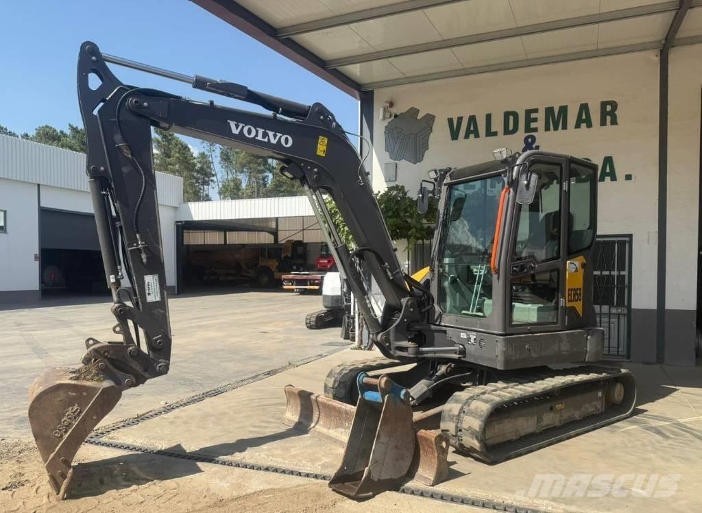 Volvo ECR 58 F Minigrävare < 7t