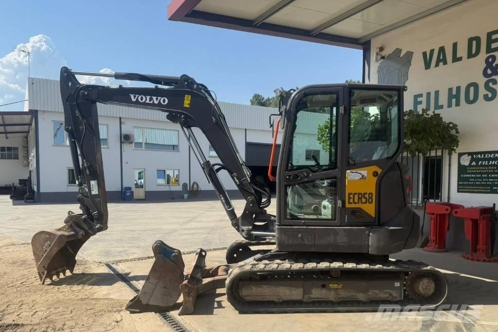 Volvo ECR 58 F Minigrävare < 7t