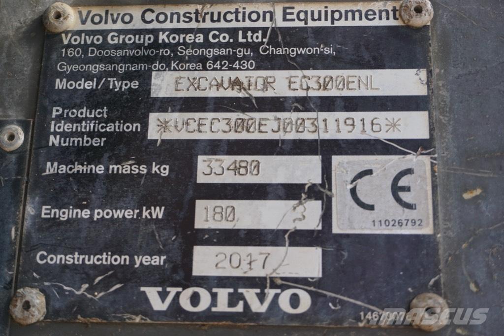 Volvo EC 300 E Bandgrävare
