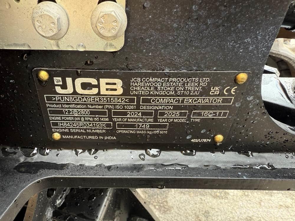 JCB 16C-1 Minigrävare < 7t