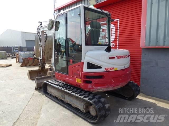 Takeuchi TB 260 Minigrävare < 7t