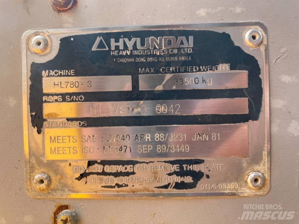 Hyundai HL 780-3 A Hjullastare