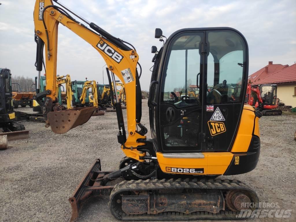 JCB 8026 CTS Minigrävare < 7t