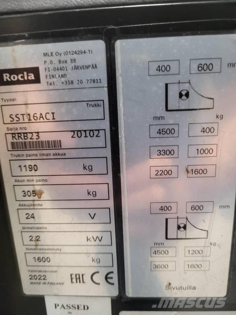 Rocla SST 16 ACI Staplare