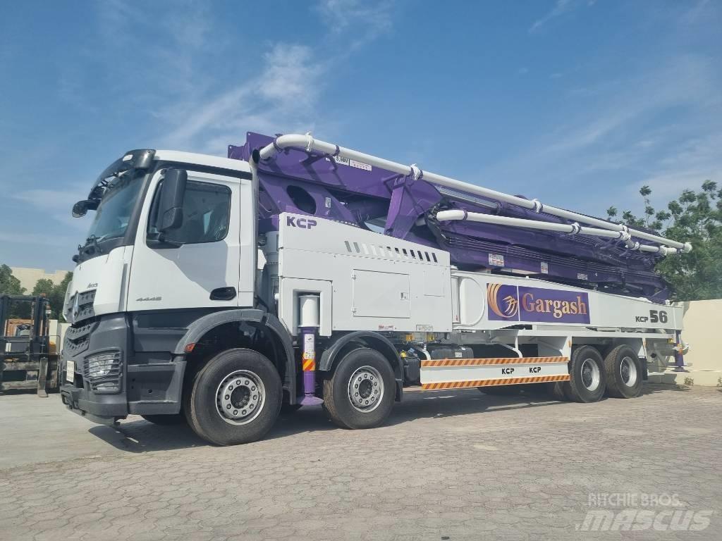KCP KCP56 Lastbilar med betongpump