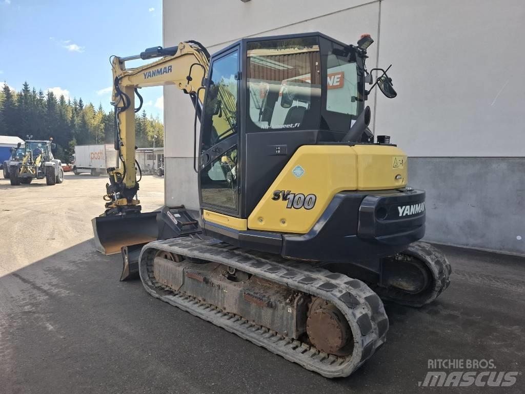 Yanmar SV 100-2A Midigrävmaskiner 7t - 12t