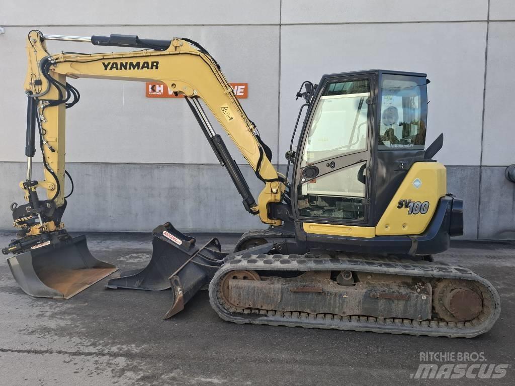 Yanmar SV 100-2A Midigrävmaskiner 7t - 12t