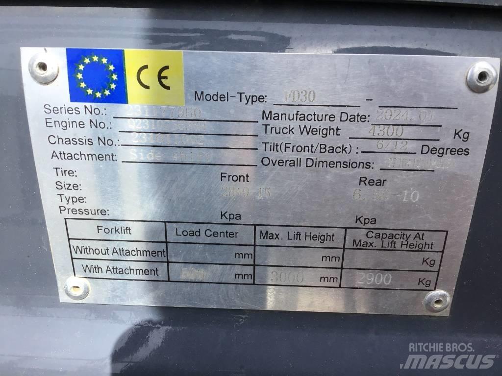  surestac FD30J Dieselmotviktstruckar