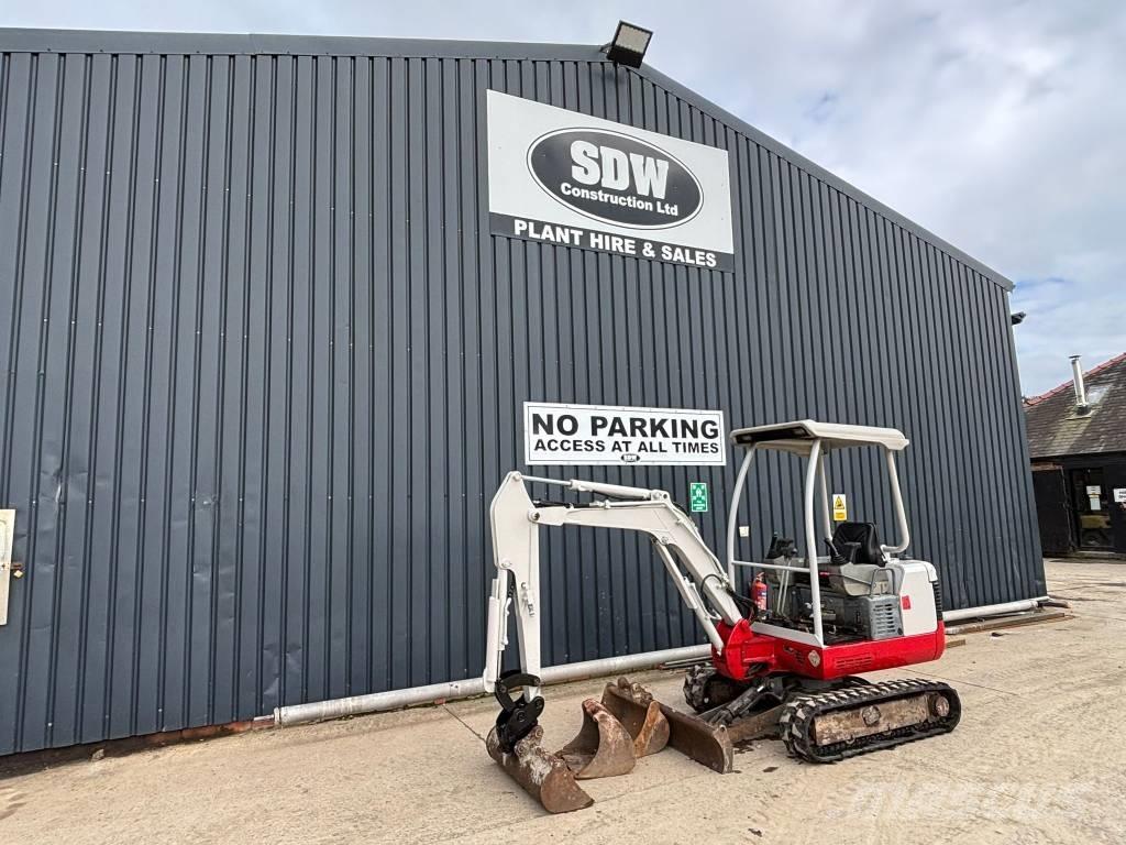 Takeuchi TB 016 Minigrävare < 7t