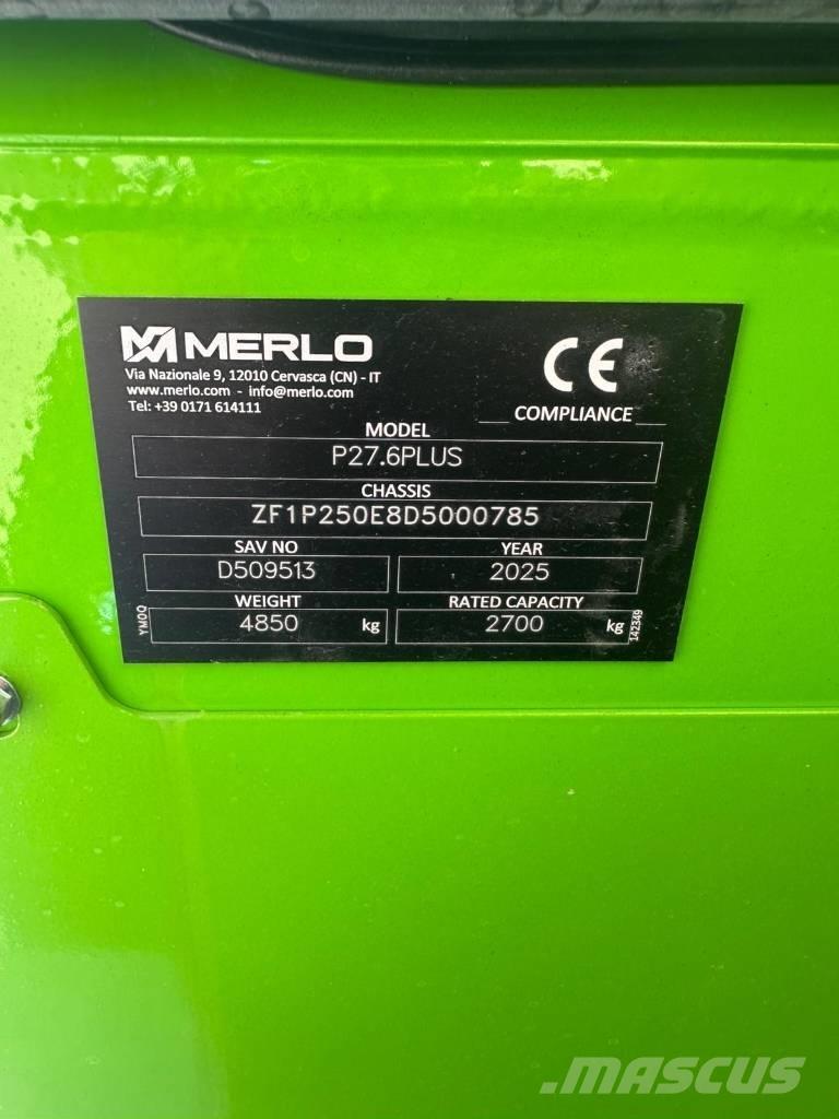 Merlo P 27.6 Plus Teleskoplastare