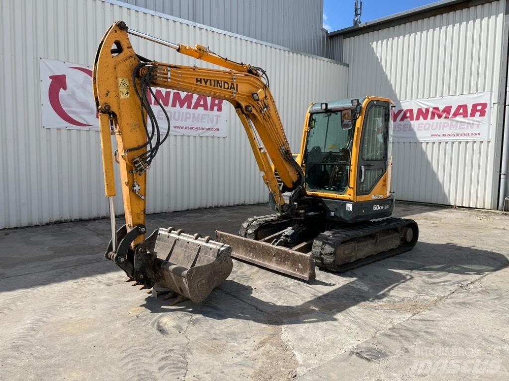 Hyundai R60 CR9A Minigrävare < 7t