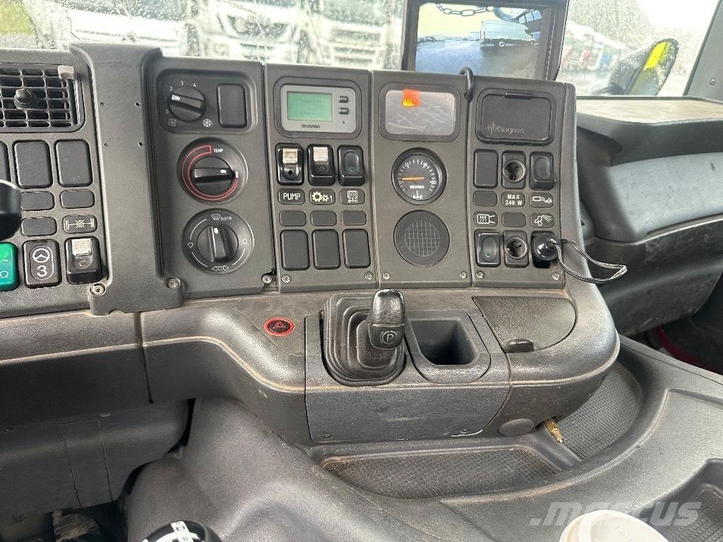Scania P114 8x2*6 Lastväxlare med kabellift