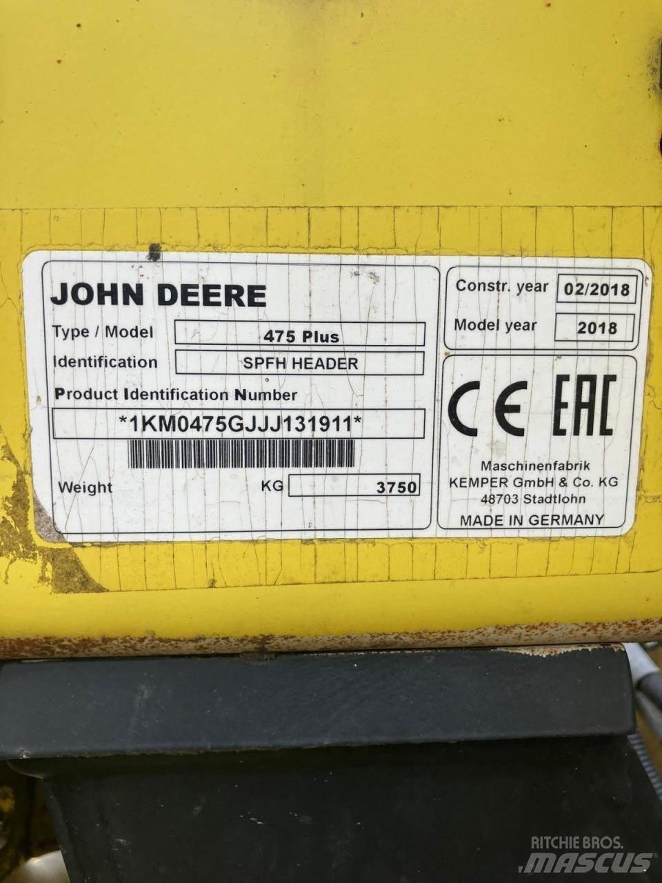 John Deere 8500 Självgående fälthackar