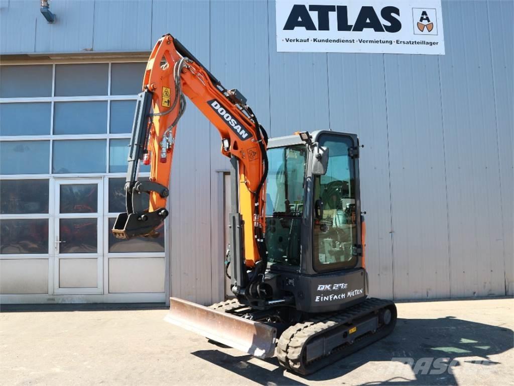 Doosan DX27Z-7 Minigrävare < 7t