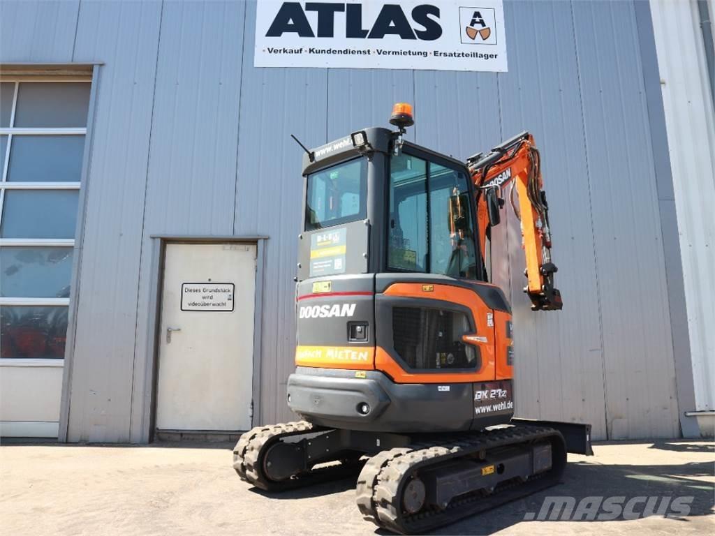 Doosan DX27Z-7 Minigrävare < 7t