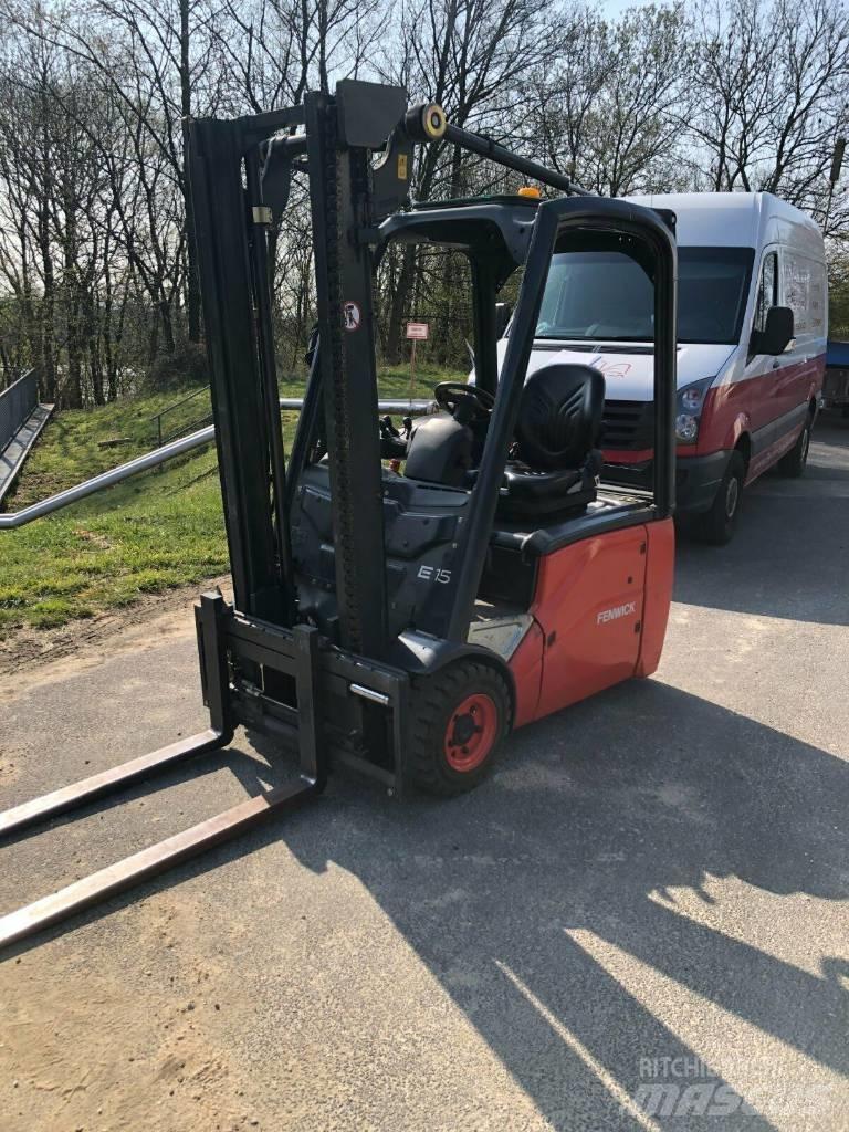 Linde E15 Elmotviktstruckar
