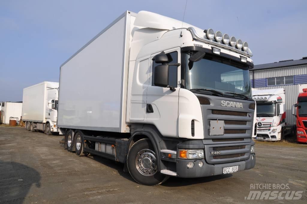Scania R480LB6X2MNB Skåpbilar
