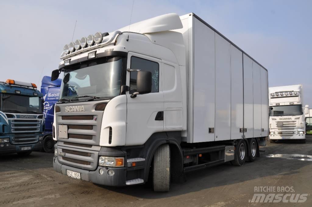 Scania R480LB6X2MNB Skåpbilar