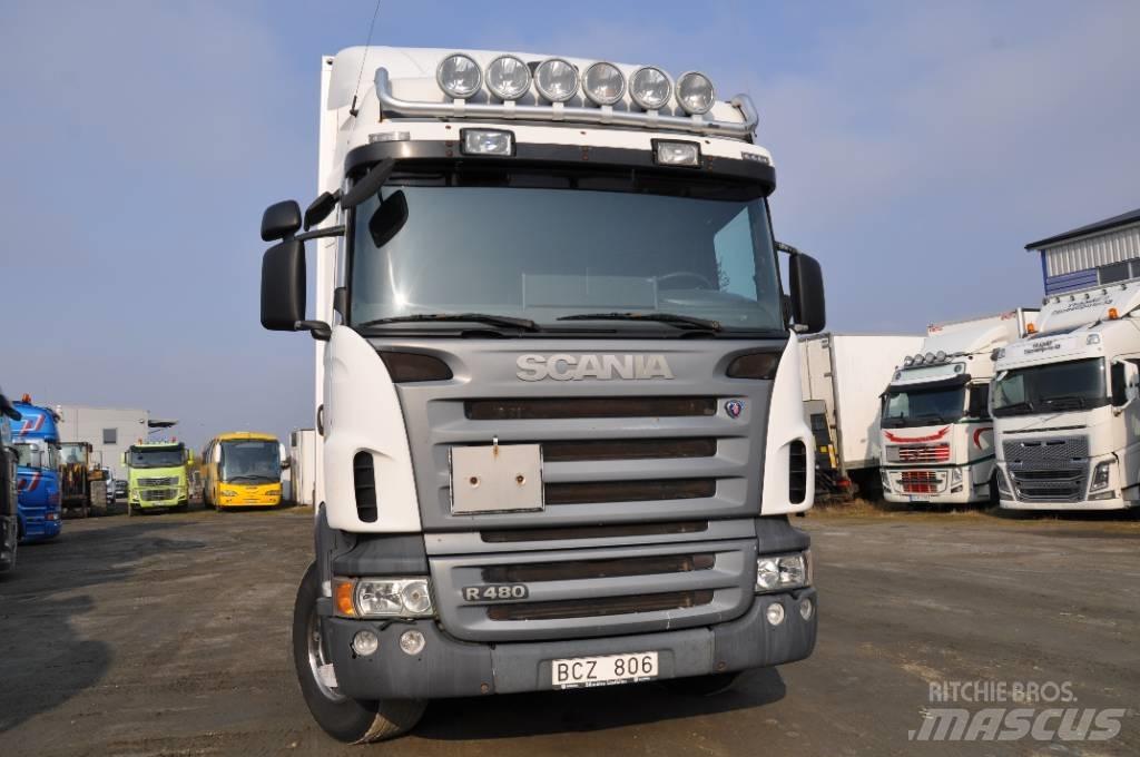 Scania R480LB6X2MNB Skåpbilar