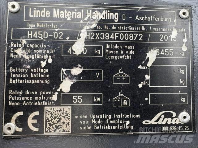Linde H 45 D Dieselmotviktstruckar