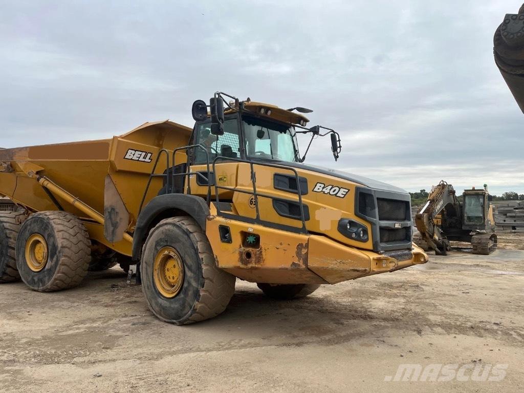 Bell B 40 E Midjestyrd dumper