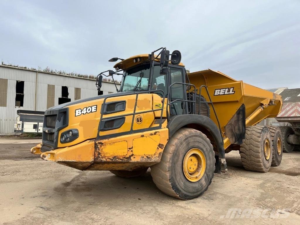 Bell B 40 E Midjestyrd dumper