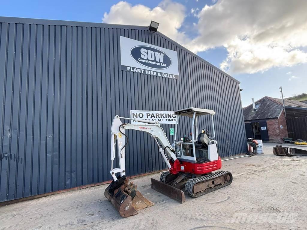 Takeuchi TB 23 R Minigrävare < 7t