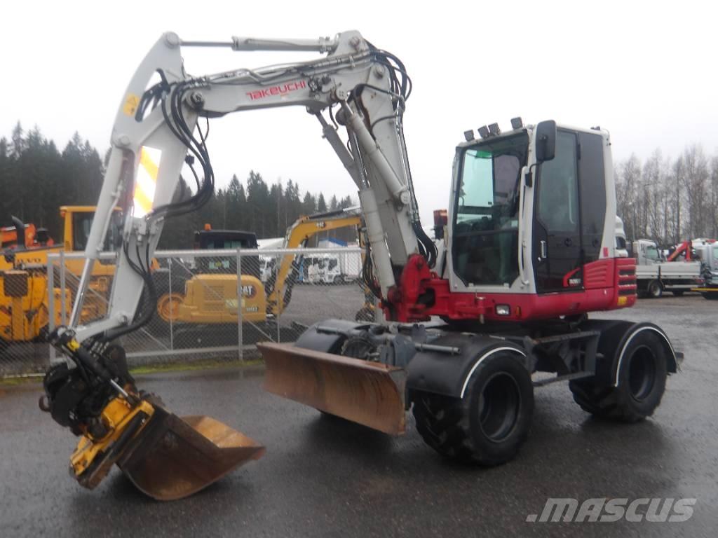 Takeuchi TB 295 W Hjulgrävare