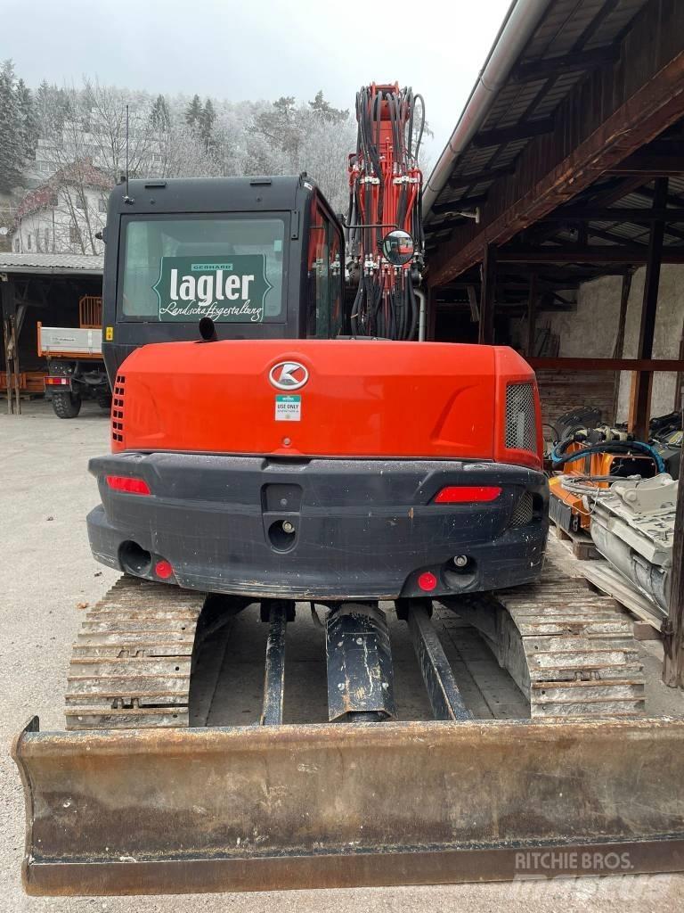 Kubota KX 080-4a2 Midigrävmaskiner 7t - 12t
