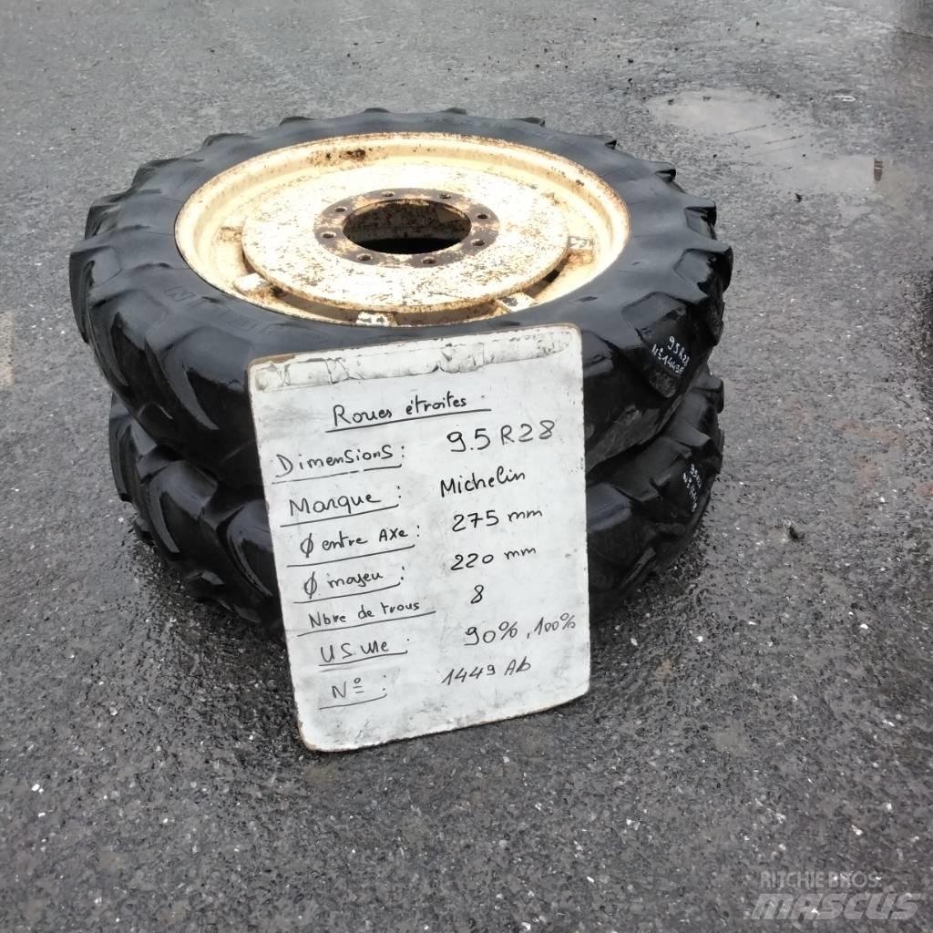Michelin 9.5R28 Däck, hjul och fälgar