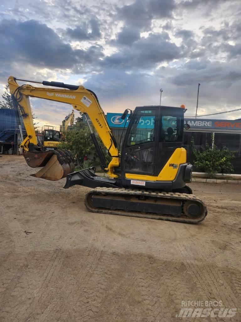 Yanmar Vio 80-1A Midigrävmaskiner 7t - 12t