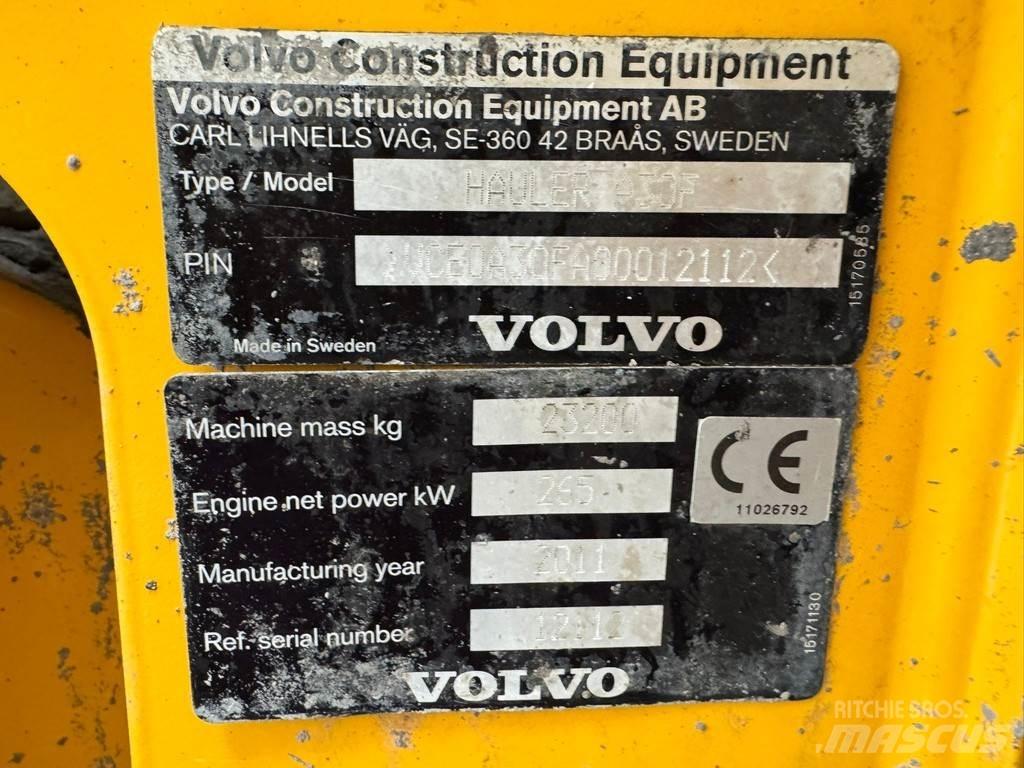 Volvo A30F Midjestyrd dumper