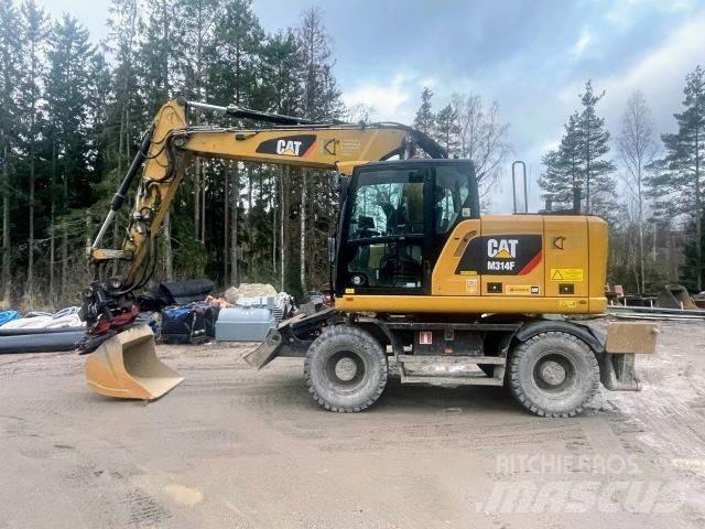 CAT M 314 F Hjulgrävare