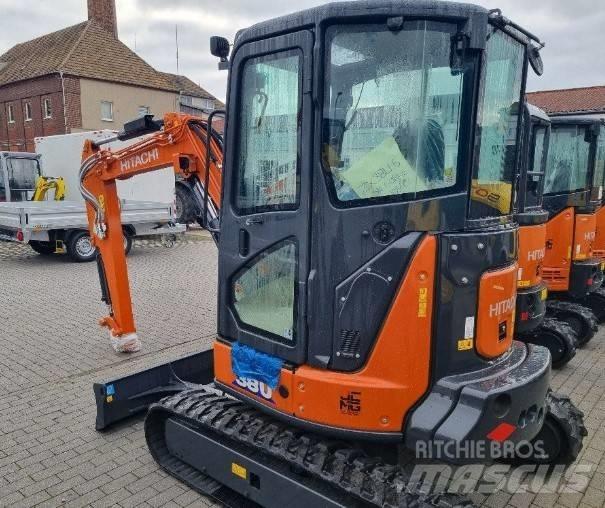 Hitachi ZX38U-6 Minigrävare < 7t