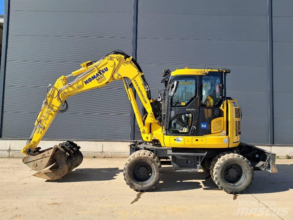 Komatsu PW98MR-11E0 Hjulgrävare