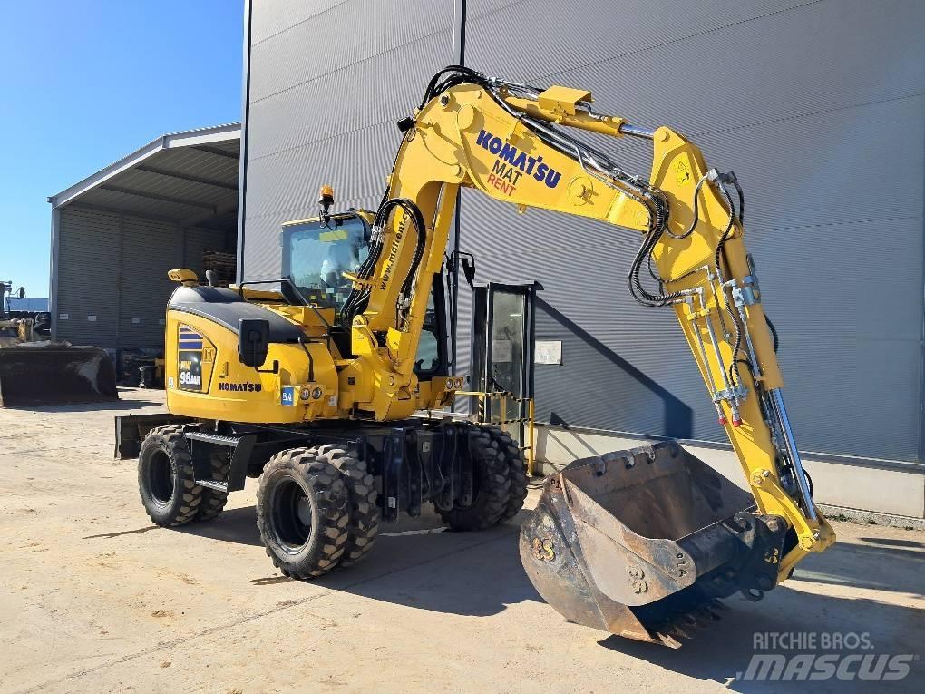 Komatsu PW98MR-11E0 Hjulgrävare