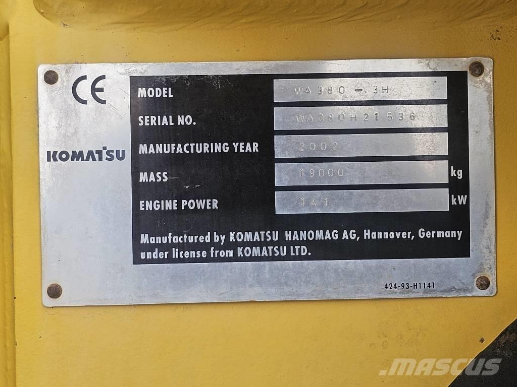 Komatsu WA 380-3H Hjullastare