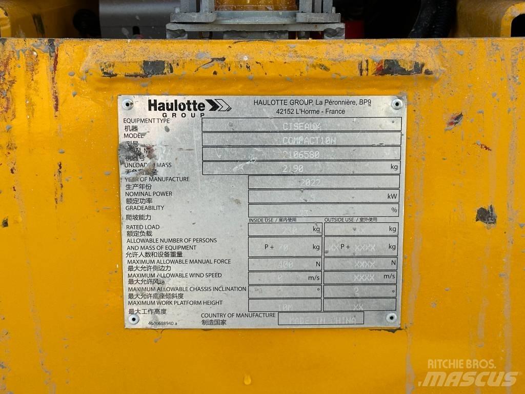 Haulotte COMPACT 10N Saxliftar