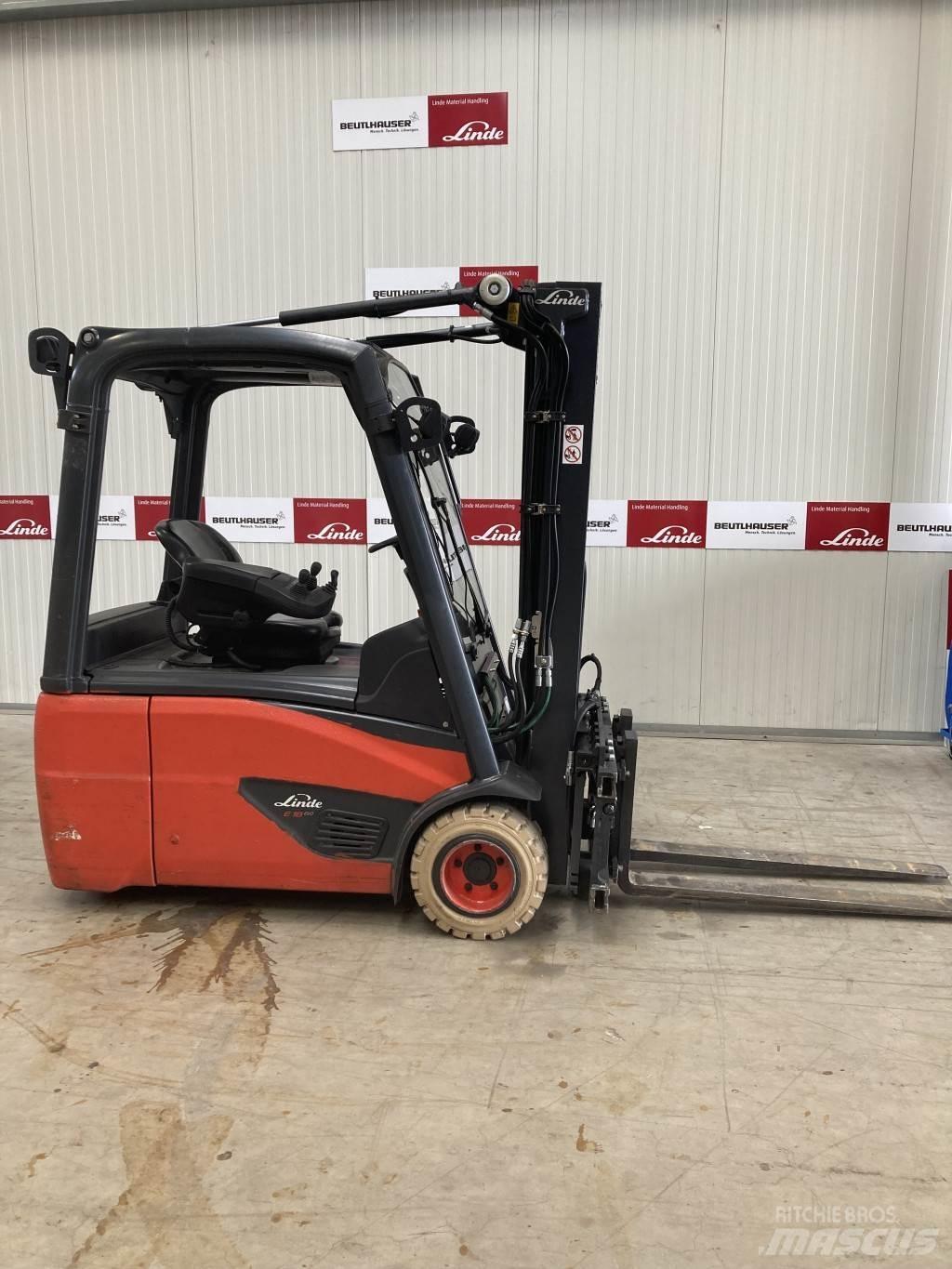 Linde E18 Elmotviktstruckar